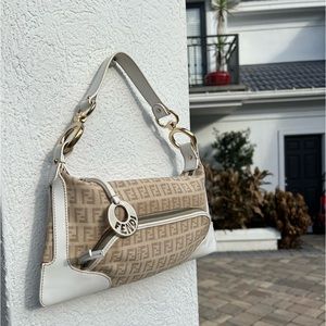 Fendi Zucca Shoulder Bag